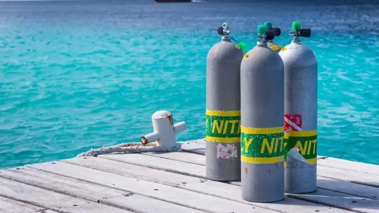 Enriched air nitrox diving